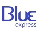 Logo de BlueExpress, cliente de Gama Comercial
